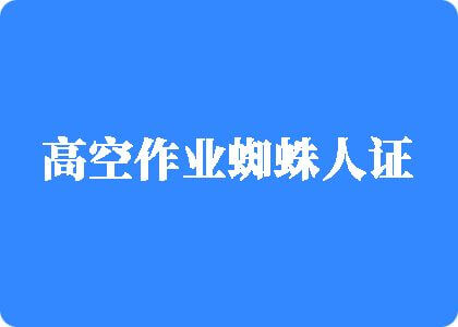 黑人男大鸡巴日黑人女小逼逼视频高空作业蜘蛛人证